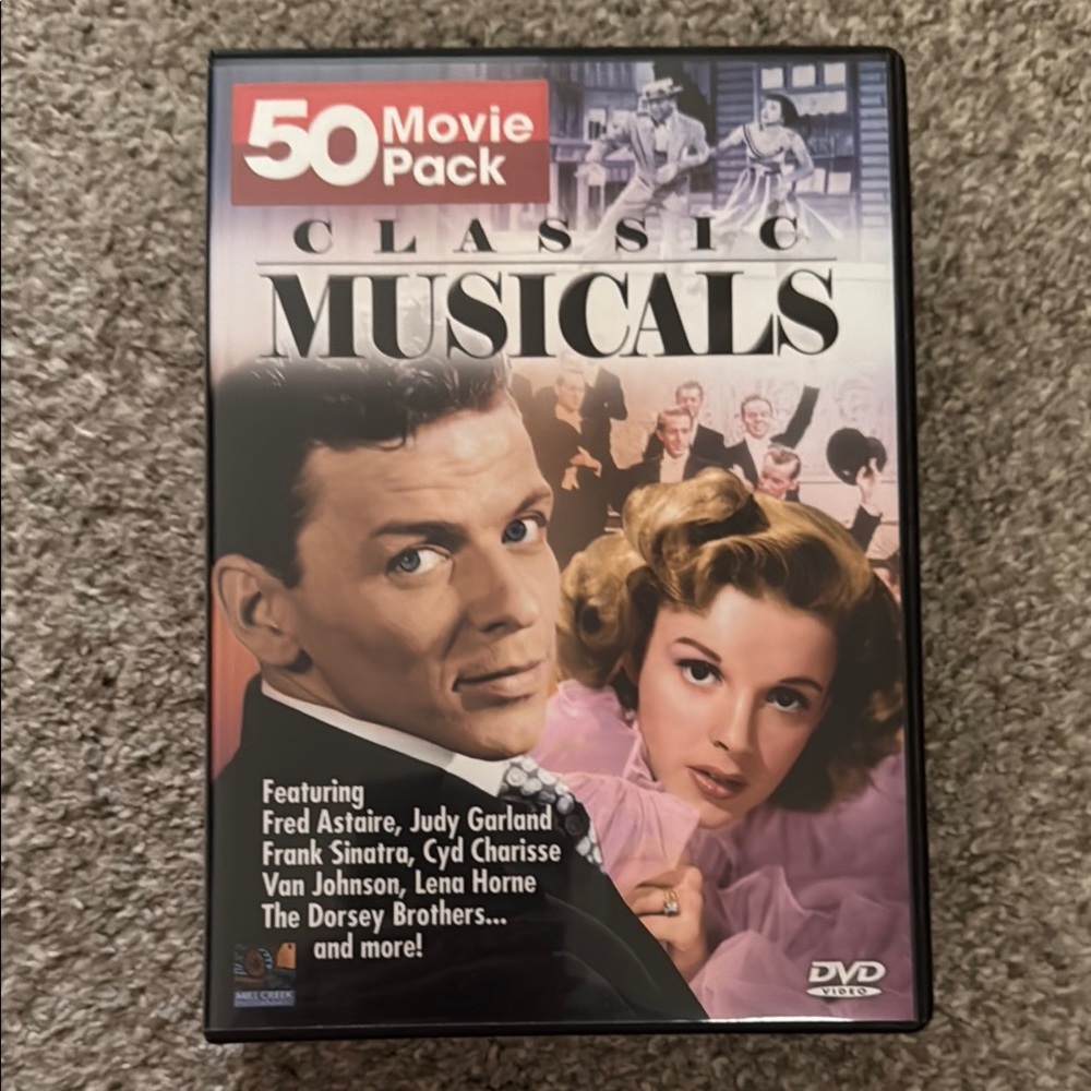Classic Musicals 50 Movie Pack DVD